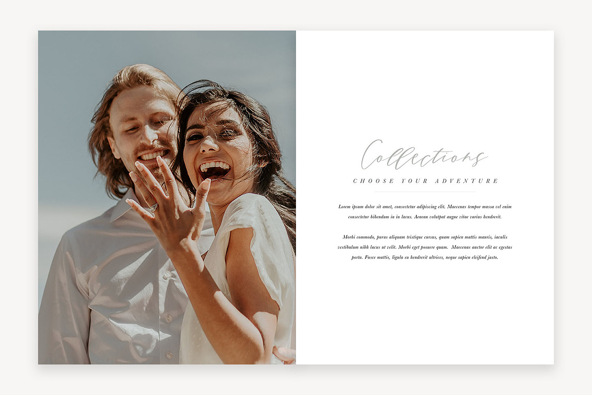 35-Page Wedding Photography Magazine, a Magazine Template by molly ho studio (Photo 4 of 8)