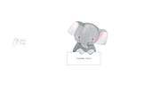 ELEPHANT clipart. Safari animal, an Animal Illustration by OlliArtDesign (Thumbnail 5 of 5)