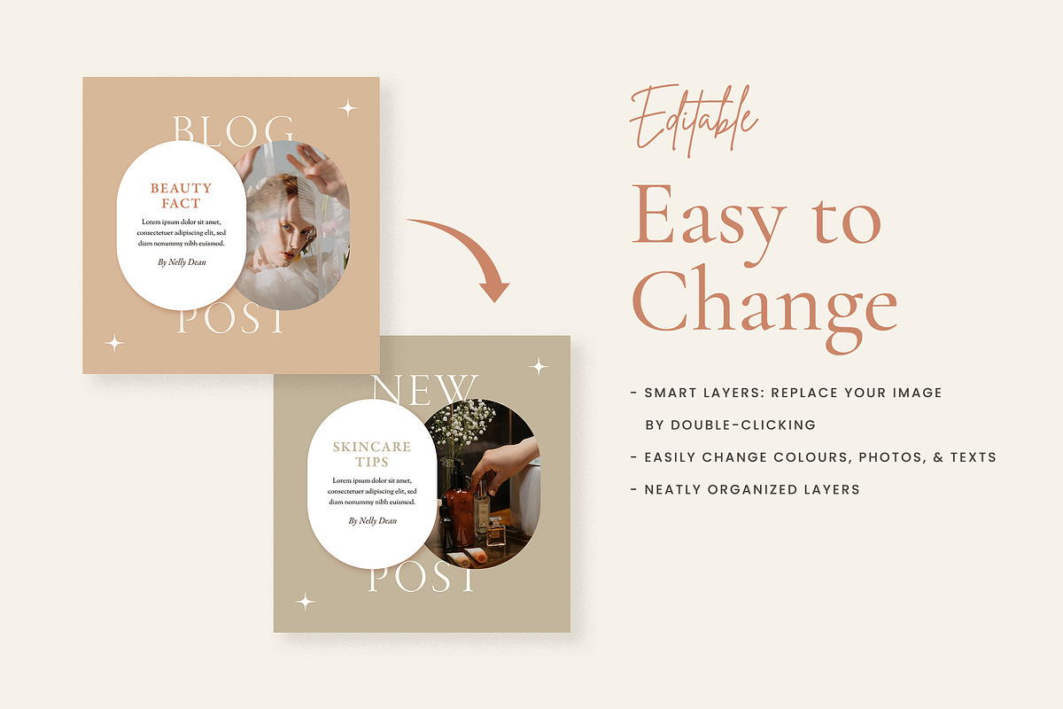 Alodie - Fashion Instagram Pack, a Social Media Template by Vynetta (Photo 5 of 12)