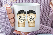 Beige & Black Autumn Clipart, an Illustration by CraftArtStudio (Thumbnail 4 of 6)
