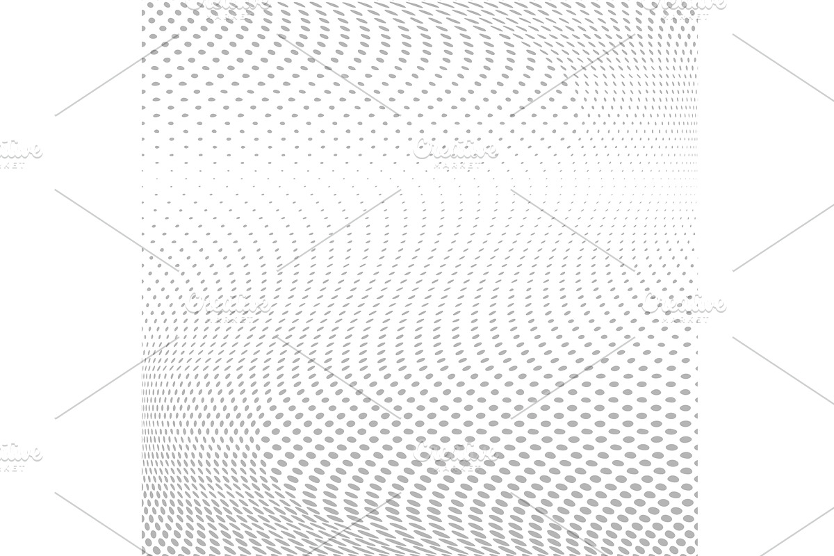 Modern Halftone Checkered Pattern, an Illustration by Nenahliadava Design