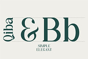 Qiba - Simple Serif Font, a Serif Font by Inspiratype (Thumbnail 8 of 12)