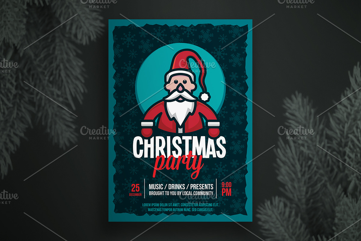 Christmas Flyer Bundle, a Flyer Template by Scredeck (Photo 8 of 11)