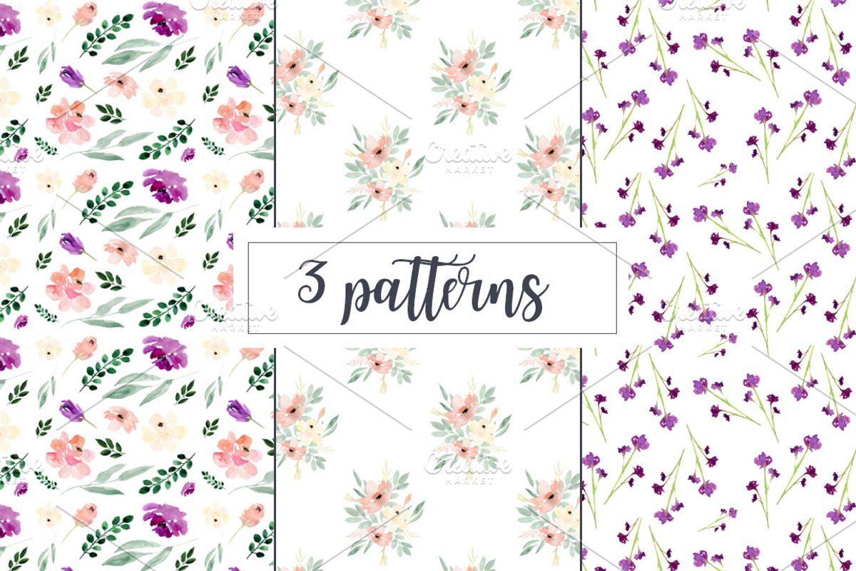 Hello Spring! Hand painted flowers, an Illustration by MariePierLaf (Photo 4 of 5)