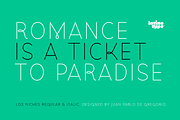 Los Niches, a Sans Serif Font by Latinotype (Thumbnail 1 of 3)