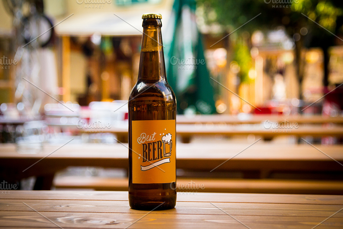 Beer Mockup #14, a Product Mockup by Catflap