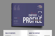 Corporate Company Profile Layout, a Brochure Template by MightyDesign (Thumbnail 2 of 8)