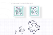 Skin Care | 32 Icons Set Hand Drawn, an Outline Icon by Marina Silence (Thumbnail 10 of 18)