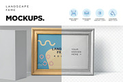 Landscape Wood Frame Mockups, an Advertising Mockup by megostudi0 (Thumbnail 5 of 6)
