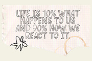 HOLLOW VIBES CUTE QUIRKY FONT, a Handwritten Font by Nonceni (Thumbnail 7 of 11)