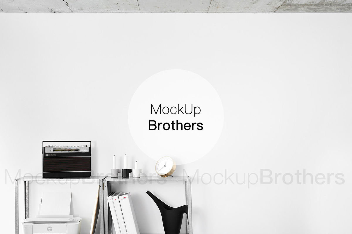 Office mockup mock up 37, a Print Template by MockUpBrothers (Photo 1 of 5)