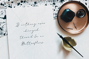 Aiffon Handwritten Script, a Script Font by Awanstudio (Thumbnail 3 of 8)