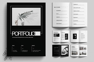 Photography Portfolio Design, a Brochure Template by MightyDesign