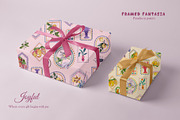 Framed Fantasia Prints & Patterns, a Pattern Graphic by GND ART STUDIO (Thumbnail 7 of 8)