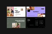Digital Business - Google slides, a Presentation Template by Dirtytemp Studio (Thumbnail 5 of 10)