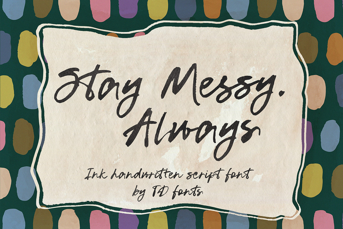 Handwritten font bundle SALE, a Script Font by TD fonts (Photo 4 of 14)