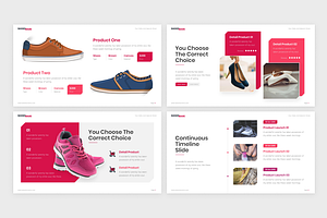 Shoes E-Commerce Keynote Template