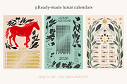 2026 Lunar Calendar Creator, an Object Graphic by Alina Sh (Thumbnail 10 of 16)
