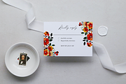 Floral Wedding Invitation Template, an Invitation Template by ForeverPrint (Thumbnail 4 of 6)