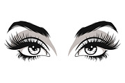 Vector Women's Eye., an Object Graphic by Gomolach (Thumbnail 7 of 18)