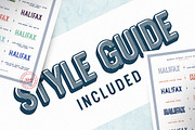 Queen Street Display Font, a Sans Serif Font by Vintage Type Company (Thumbnail 13 of 13)