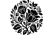 Elegant Floral Silhouette Set, an Object Graphic by Creativeshirt (Thumbnail 7 of 13)