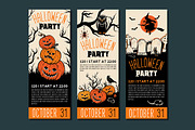 Halloween banner template., an Illustration by Moloko88 (Thumbnail 3 of 4)