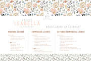 Watercolour Floral Seamless Patterns, a Pattern Graphic by bhldesigns (Thumbnail 9 of 10)