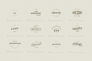 Editable Retro Logo Collection x30, a Branding & Logo Template by Staple. (Thumbnail 6 of 10)