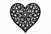 Layered Heart Mandala with Floral, an Illustration by Amazin_art (Thumbnail 7 of 16)