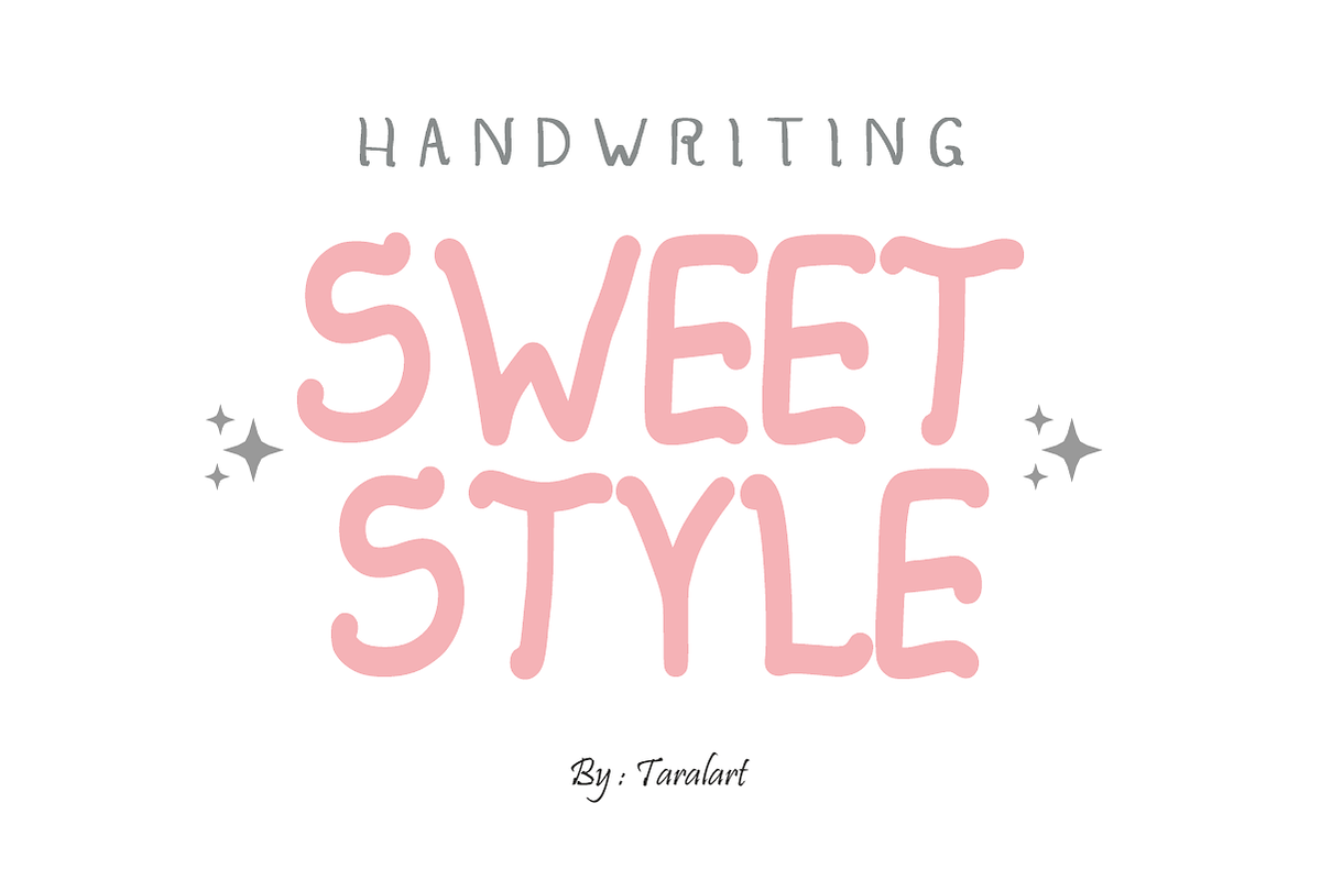 Sahira Writes - Cute Playful Font, a Handwritten Font by KiddoGlyphs Studio (Photo 3 of 4)
