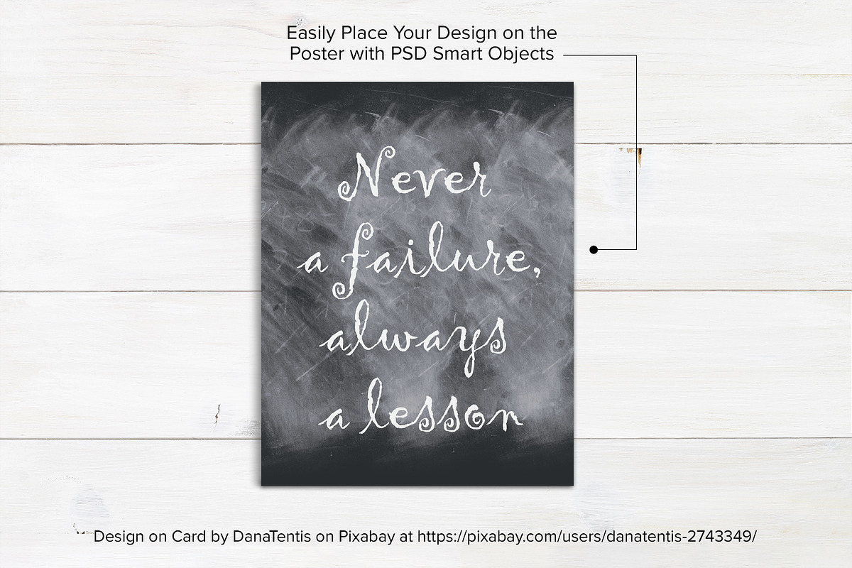 Poster Mockup Bundle with 4 Layouts, a Product Mockup by MelissaBMockups (Photo 3 of 9)