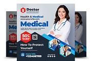 Health & Medical Doctors Flyer, a Flyer Template by AfzaalGraphics (Thumbnail 1 of 2)