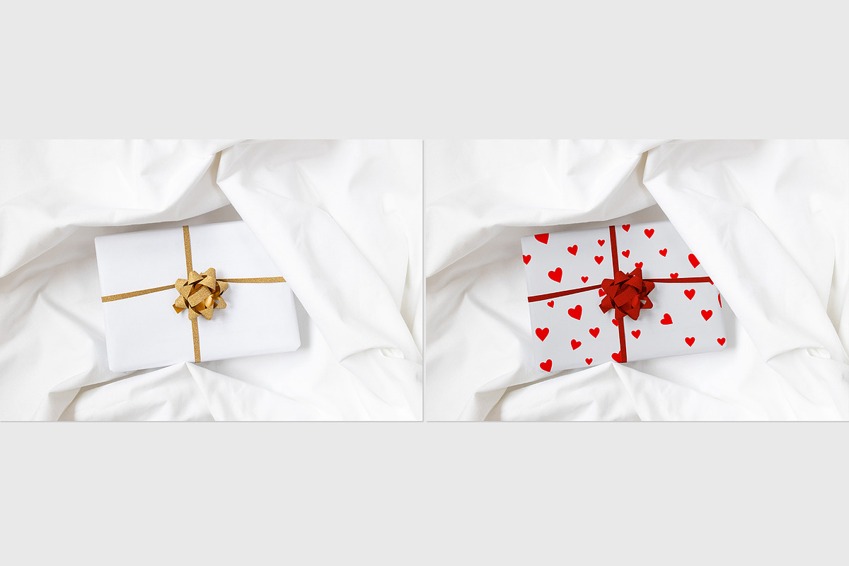 GIFT WRAP MOCKUPS PSD Layered, a Packaging Mockup by bazarova (Photo 13 of 20)