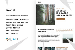 Gayle Responsive Email Template