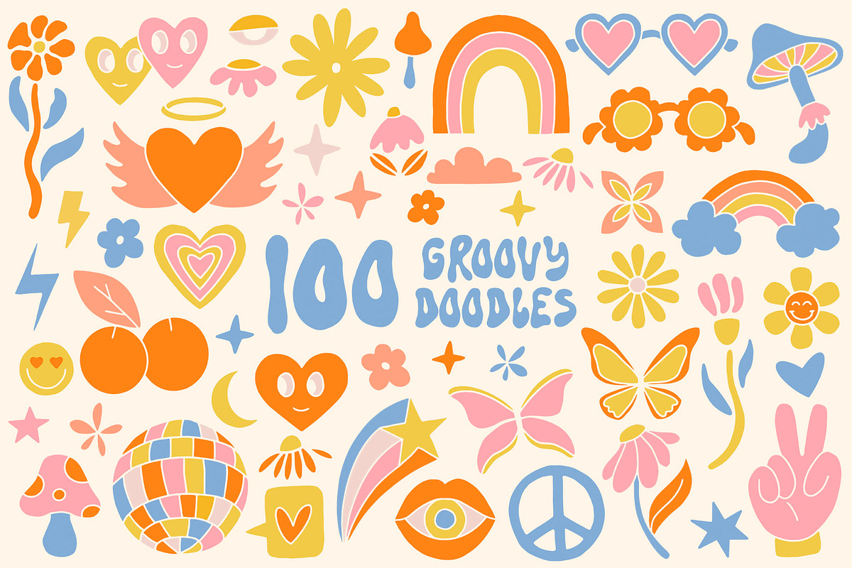 Weird Science Font & Doodles, a Font by ReveryWorks (Photo 8 of 11)