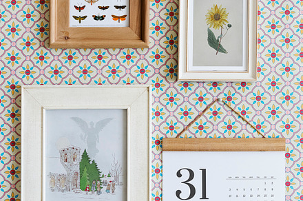 Wall frames and calendar featuring brand, branding, and butterfly, an Arts & Entertainment Photo by rawpixel