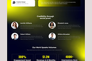 Marketing Agency Landing Page Design, a Landing Page Template by MightyDesign (Thumbnail 5 of 9)