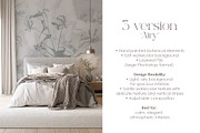 Glorioza floral wall mural, a Wallpaper Graphic by Timofi Art (Thumbnail 14 of 18)