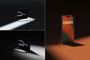 Oasis Multi-Device Mockup Collection, a Mac Mockup by Mockup Line (Thumbnail 3 of 11)
