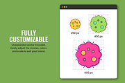 70 CBD Oil Icons, a Solid Icon by Flat Icons (Thumbnail 3 of 7)