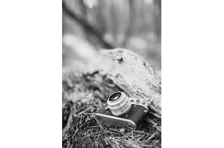 Old Vintage Small-Format Rangefinder, a Technology Photo by Our Amazing World