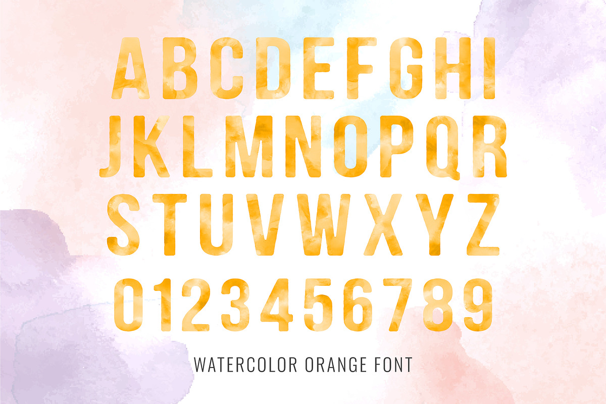 Watercolor Font family, a Font by Font Craft Studio (Photo 7 of 9)