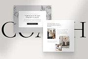 Elegant Sales page WIX for coaches, a Landing Page Template by Make It Yours Lab. (Thumbnail 4 of 11)