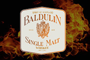 Devils Cut - Vintage Label Typeface, a Serif Font by Surplus Type Co (Thumbnail 5 of 9)