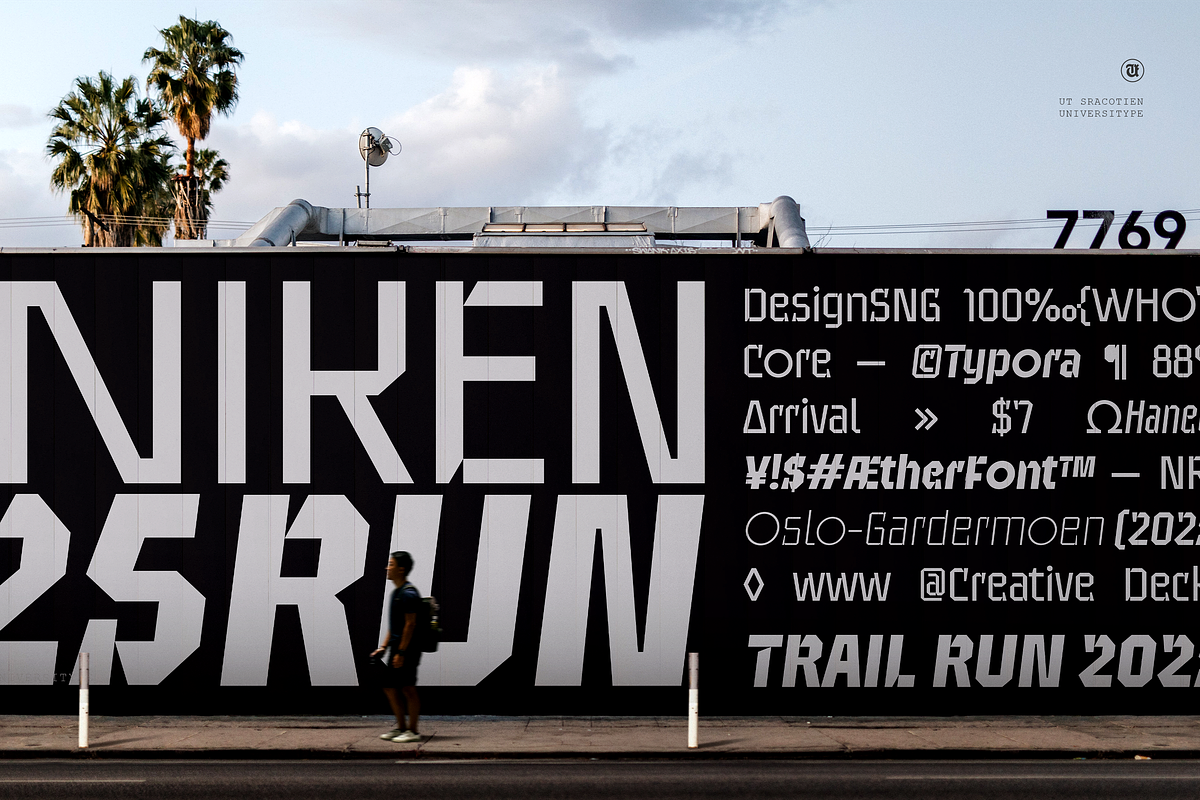 UT Sracotien - A Super Family Font, a Sans Serif Font by Universitype (Photo 15 of 17)