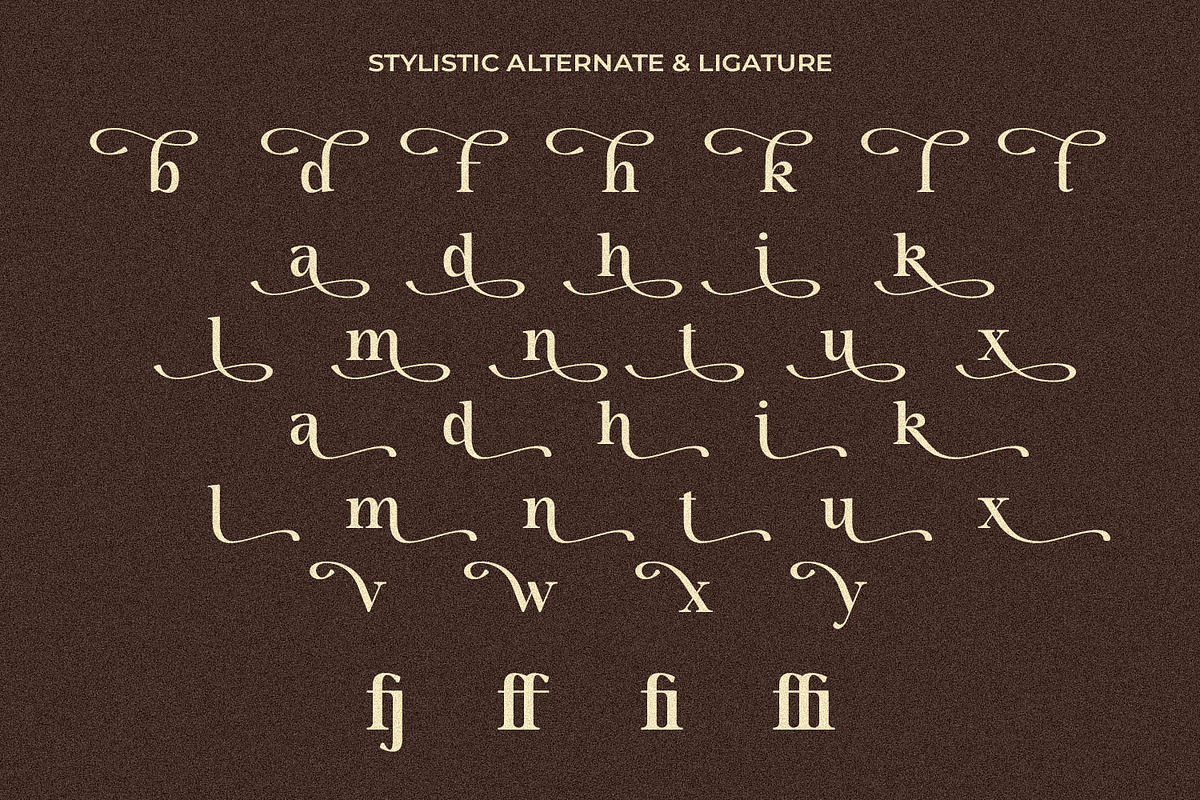 Rabiola Ganesh - Modern Serif, a Serif Font by Black Junst (Photo 9 of 10)