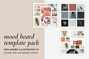 Mood Board Template Pack, a Product Mockup by The Sunshine Creative (Thumbnail 1 of 4)