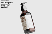 Pump Bottle Mockup Set, a Household Mockup by graphicsauce (Thumbnail 3 of 4)