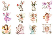 Magical Garden Pink Fairies, an Illustration by CitraGraphics (Thumbnail 4 of 5)